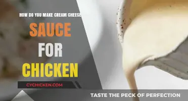 Creamy Perfection: Easy Cream Cheese Sauce Recipe for Chicken Dishes