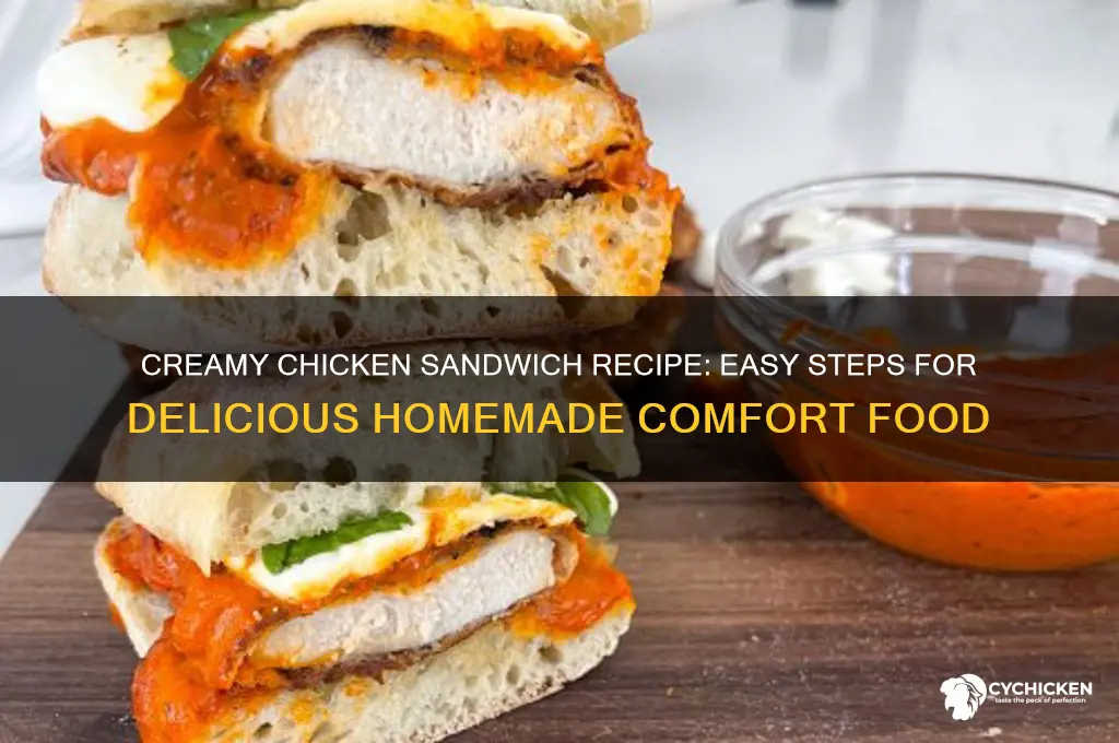 how do you make cream of chicken sandwiches