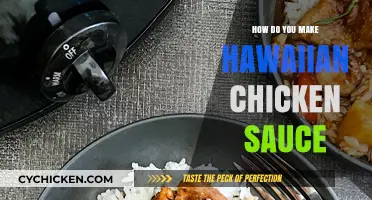 Easy Hawaiian Chicken Sauce Recipe: Sweet & Tangy Perfection