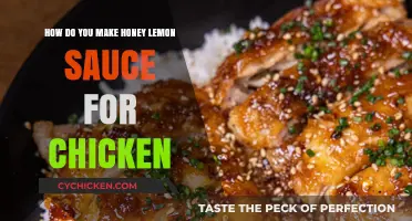 Easy Honey Lemon Sauce Recipe for Perfect Chicken Dishes