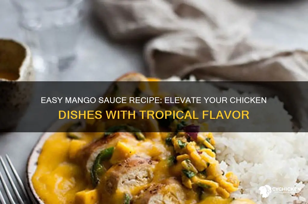 how do you make mango sauce for chicken