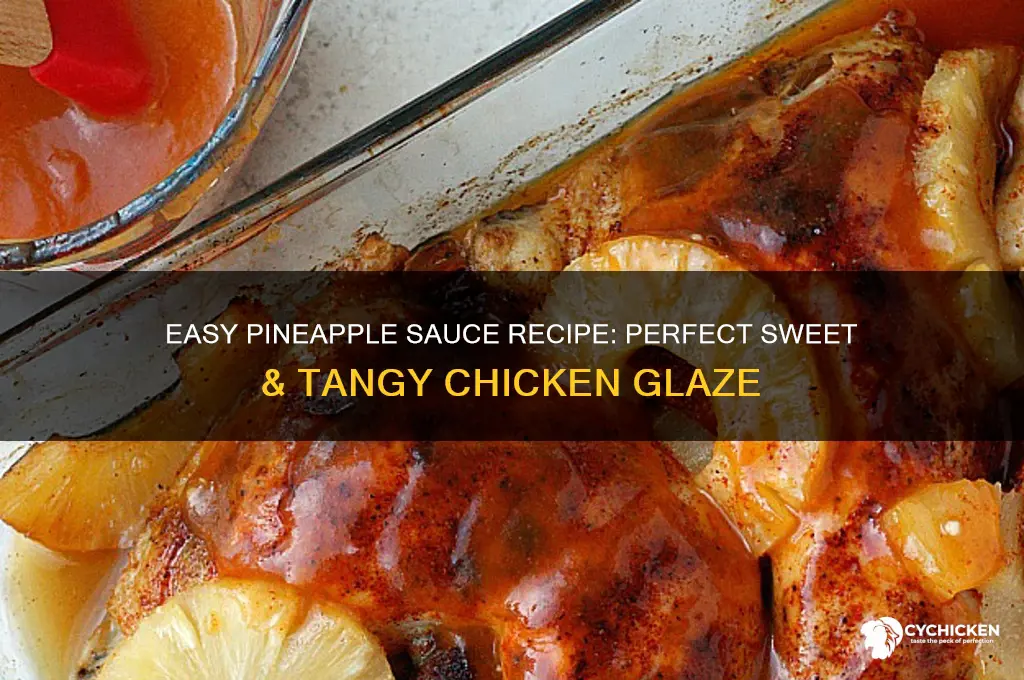 how do you make pineapple sauce for chicken