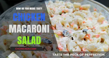 Delicious Chicken Macaroni Salad: A Simple Recipe for Perfect Summer Picnics
