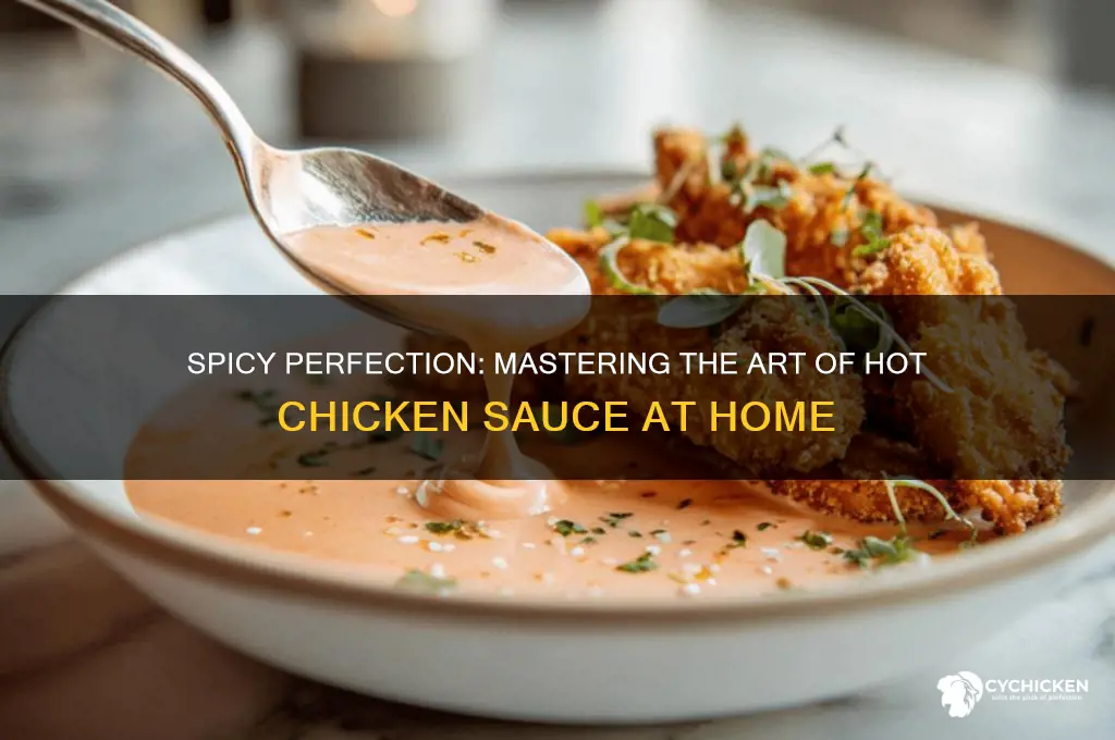 how do you make the hot chicken sauce
