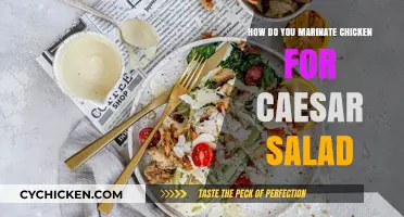 Mastering the Art of Marinating Chicken for Caesar Salad