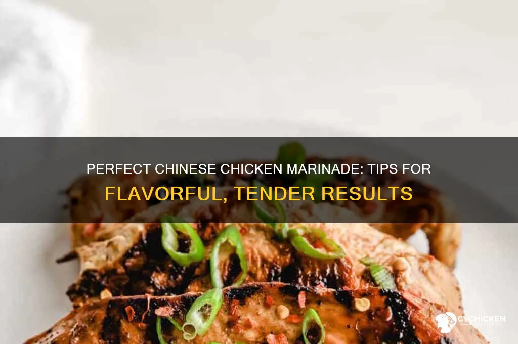 how do you marinate chicken for chinese food