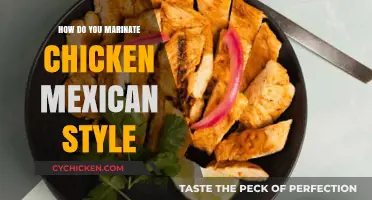 Authentic Mexican Chicken Marinade: Spicy, Flavorful, and Easy Recipe