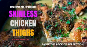 Perfectly Crispy Pan-Fried Chicken Thighs: A Simple, Juicy Recipe