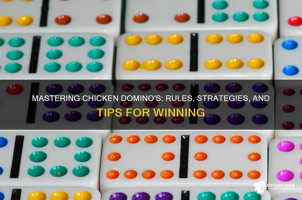 how do you play chicken domino