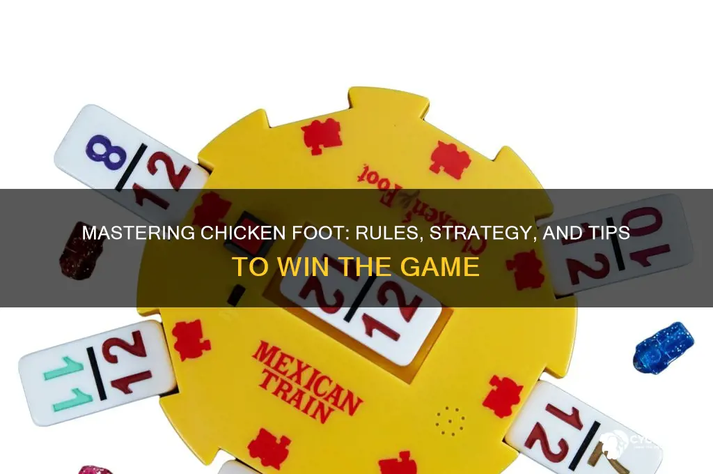 how do you play the game chicken foot