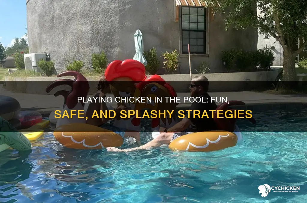 how do you playing chicken in swimming