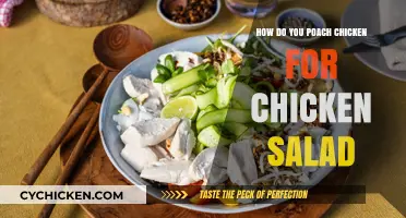 Deliciously Easy: Poaching Chicken for the Perfect Salad