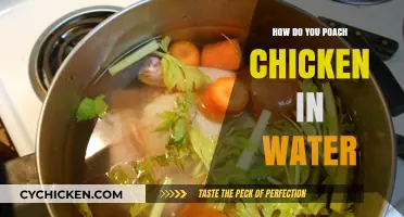 Perfectly Poached Chicken: Simple Water Method for Tender Results