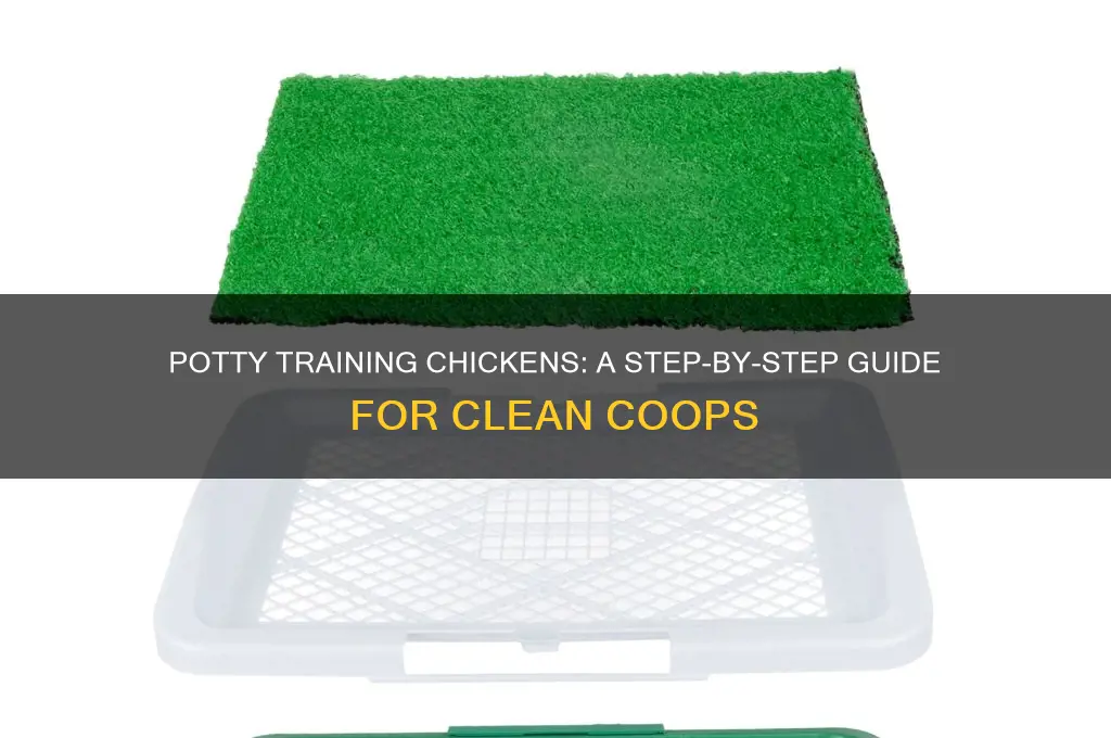 how do you potty train a chicken