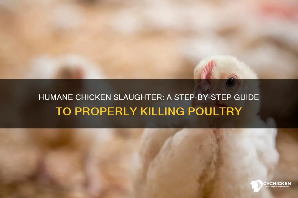how do you properly kill a chicken