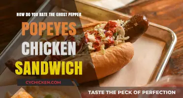 Ghost Pepper Popeyes Chicken Sandwich: A Fiery Taste Test Review