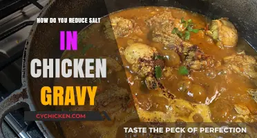 Cutting Back on Salt: Tips for Healthier Chicken Gravy