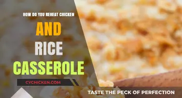 Perfectly Reheat Chicken and Rice Casserole: Tips for Delicious Leftovers