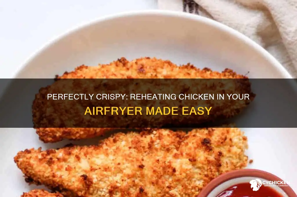 how do you reheat chicken in an airfryer