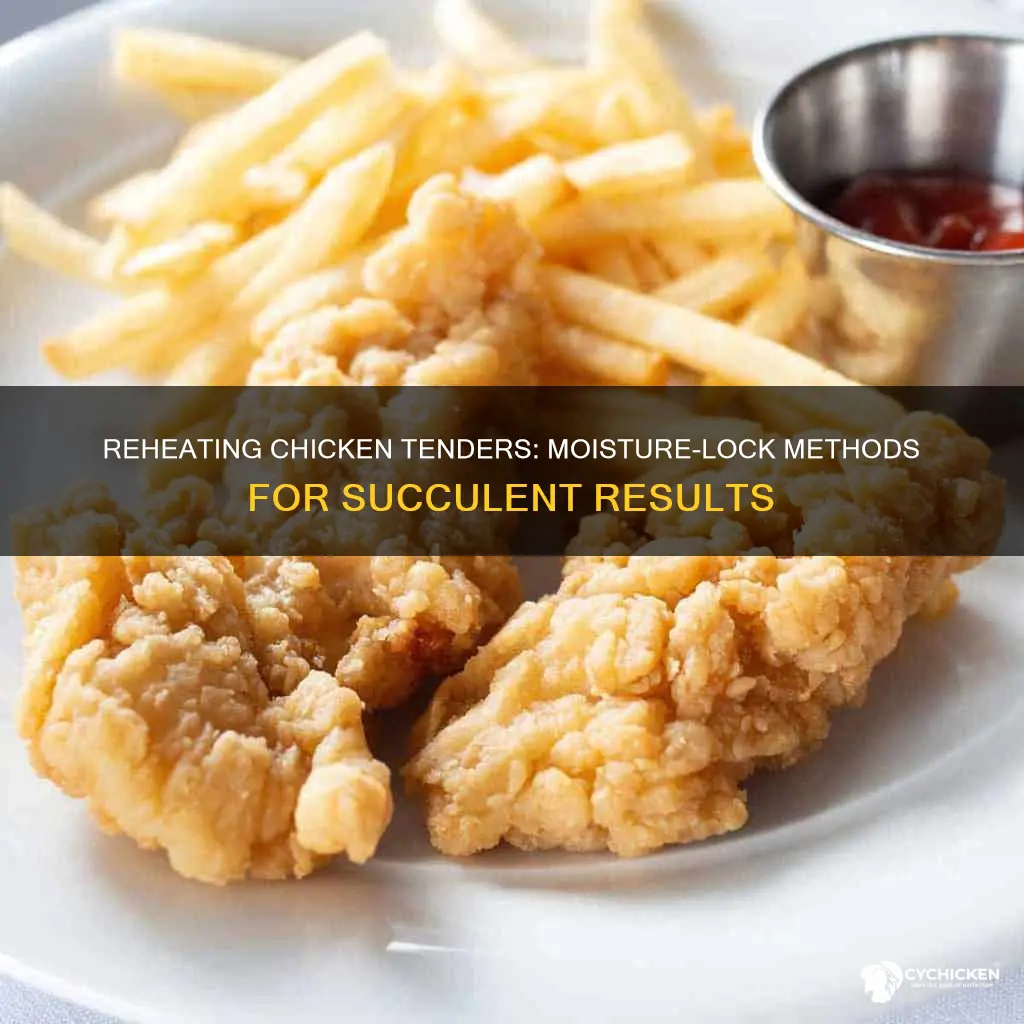 how do you reheat chicken tenders without drying them out