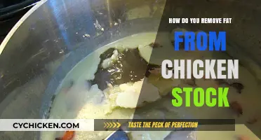 Easy Tips to Skim and Remove Fat from Chicken Stock