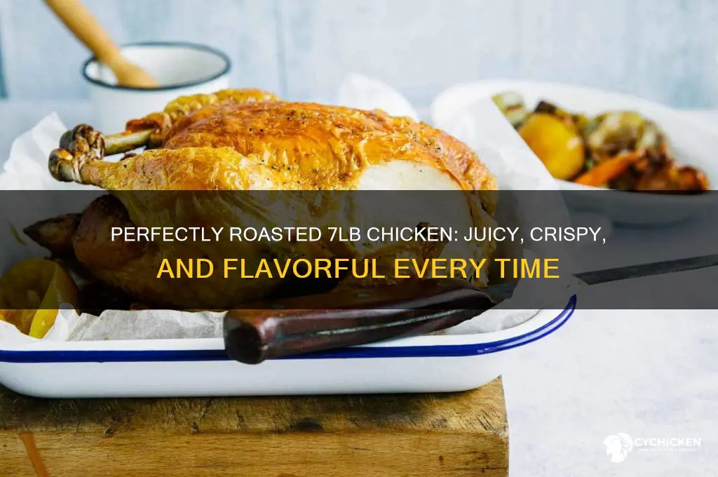 how do you roast a 7lb chicken