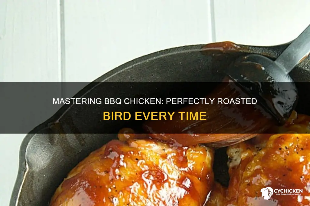 how do you roast a chicken on the bbq