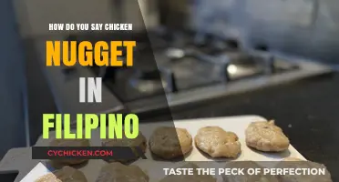 How to Say Chicken Nugget in Filipino: A Quick Language Guide