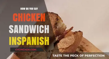How to Say Chicken Sandwich in Spanish: A Quick Guide