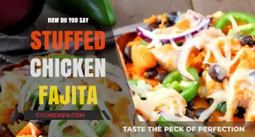 Delicious Stuffed Chicken Fajita Recipe: Pronunciation Guide for Food Lovers