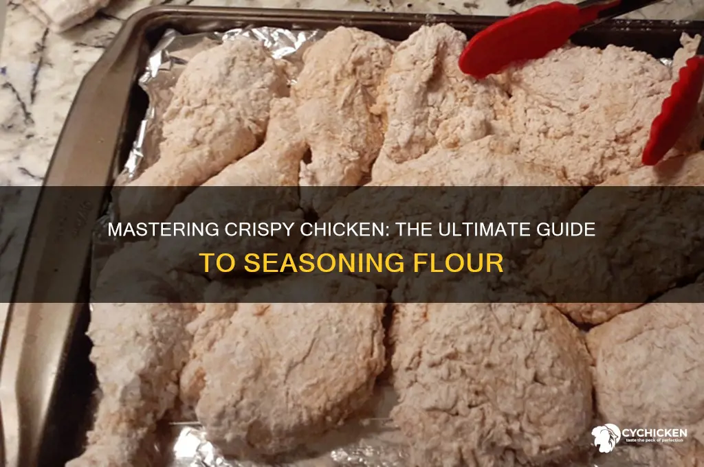 how do you season flour for chicken