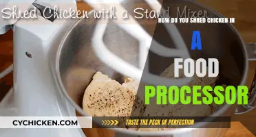 Shred Chicken with a Food Processor: Quick Tips