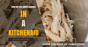 Effortless Shredding: Using Your KitchenAid to Perfectly Shred Chicken