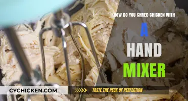 Shred Chicken with a Hand Mixer: Quick, Easy Method