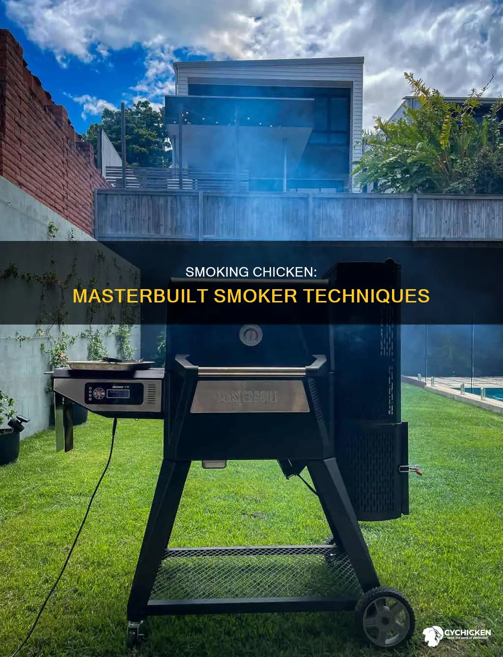 how do you smoke a chicken in a masterbuilt smoker