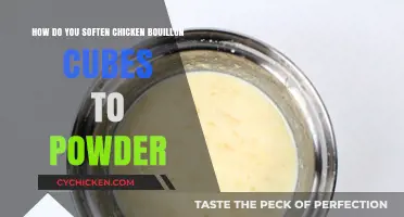 Transforming Bouillon Cubes: Powder Softening Techniques