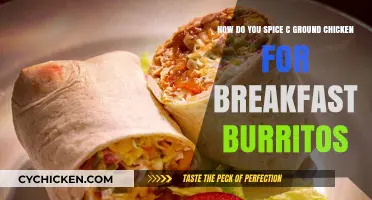 Spicy Chicken Breakfast Burritos: A Tasty Morning Treat