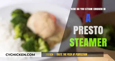 Steaming Chicken: Using the Presto Steamer for Perfect Results