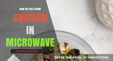 Quick & Easy Microwave Steamed Chicken: A Simple Cooking Guide