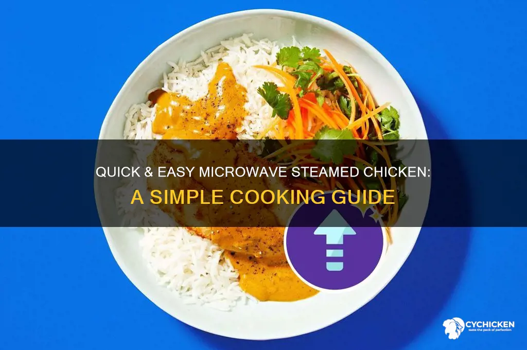 how do you steam chicken in the microwave