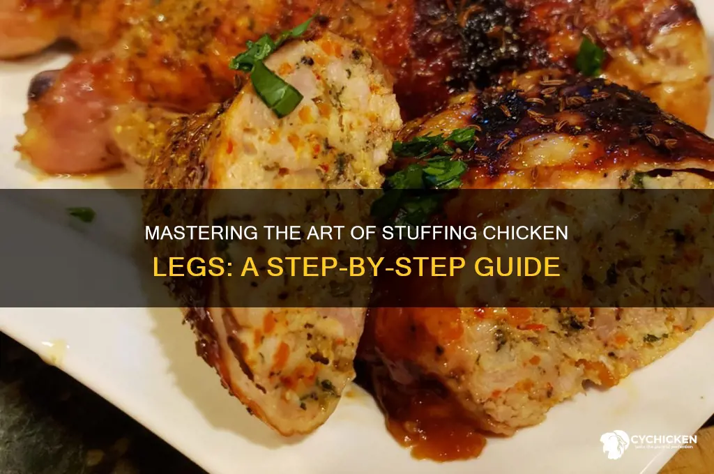 how do you stuff a chicken leg