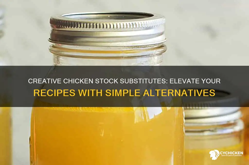 how do you substiture for chicken stock