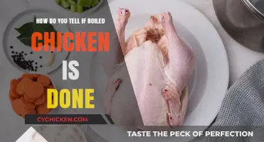 Checking Your Boiled Chicken is Done: What to Look For