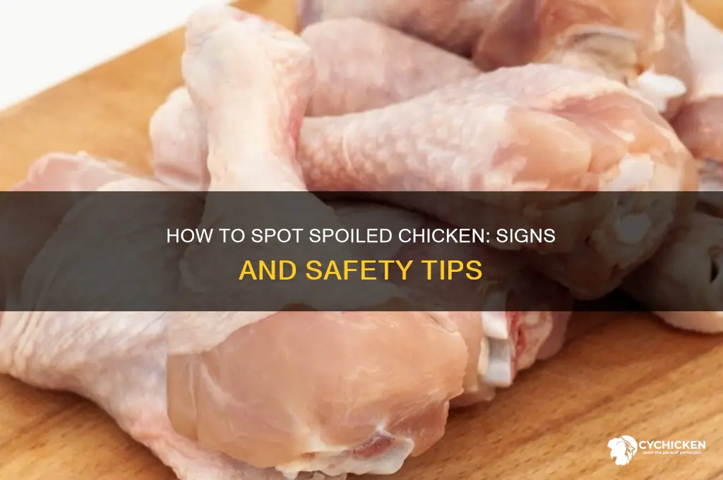 how do you tell if chicken is spoiled
