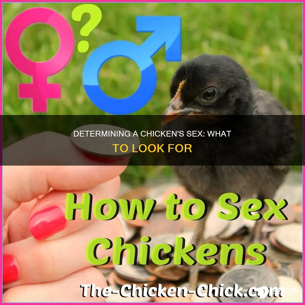 how do you tell what sex a chicken is