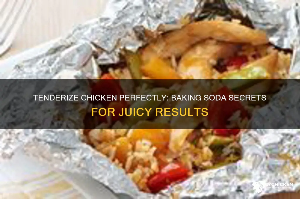 how do you tenderize chicken with baking soda