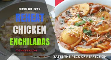 Thawing & Reheating Chicken Enchiladas: Perfect Tips for Delicious Results