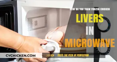 Quick Thawing Tips: Frozen Chicken Livers in the Microwave