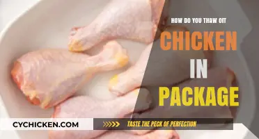 Quick & Safe: Thawing Chicken in Packaging Made Easy