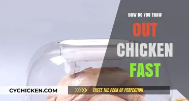 Quick Thawing Tips: Safely Defrost Chicken in Minutes